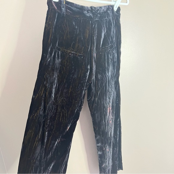 Collina Strada Velvet interrupted pants black tye dye size XS - Picture 11 of 13